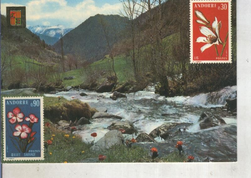 Postal 014073: Valle de Arinsal en  Andorra