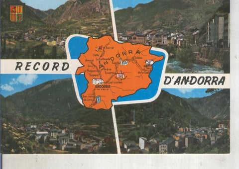 Postal 014074: Vistas de  Andorra