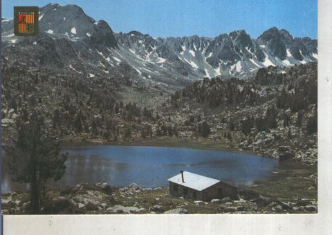 Postal 014083: Lago Els Pessons en Andorra