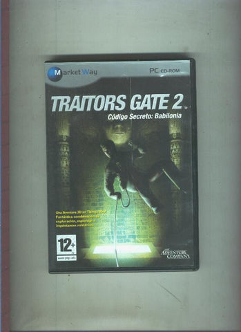 Juego para PC cd-Rom: Traitgors Gate 2, codigo secreto: Babilonia