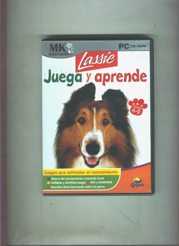 Juego para PC cd-Rom: Lassie juega y aprende