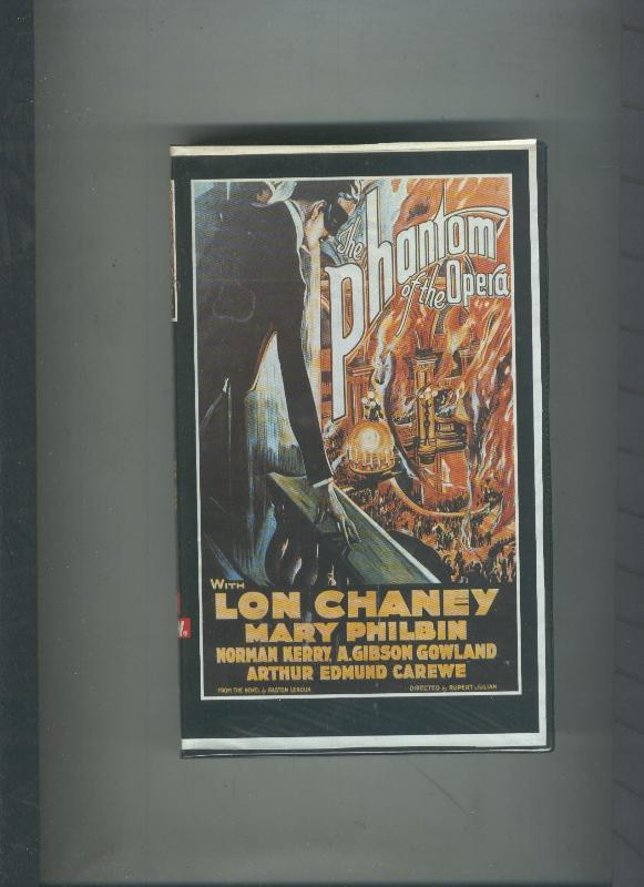 Video VHS: The Phantom of the Opera (Lon Chaney)