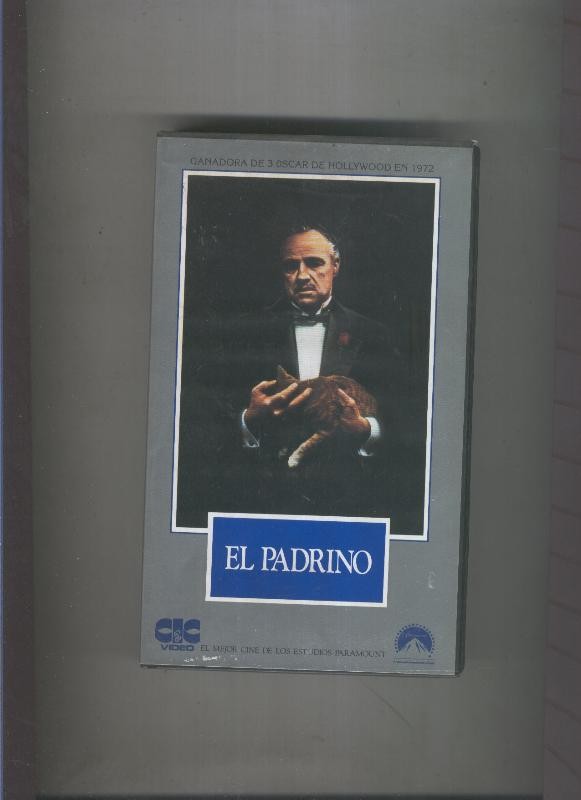 Video VHS: Marlon Brando: El Padrino, primera parte