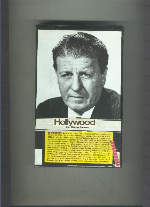 Video VHS: Secuencias (George Stevens) - Sinfonias (Walt Disney)