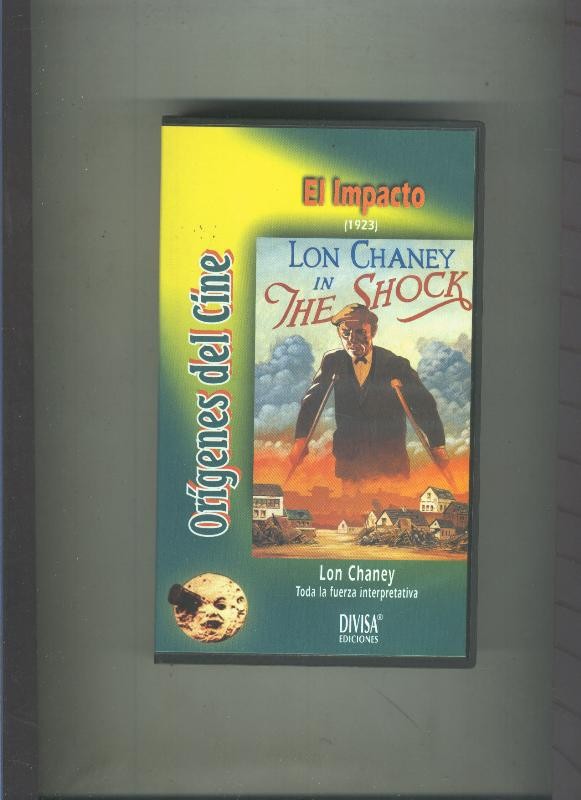 Video VHS: Origenes del cine: El impacto (1923 - Lon Chaney)