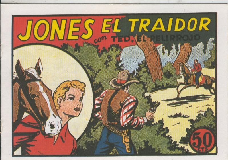 Ted el pelirrojo facsimil numero 03: Jones el traidor