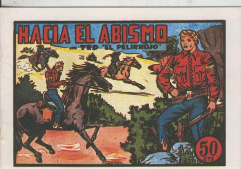 Ted el pelirrojo facsimil numero 06: Hacia el abismo