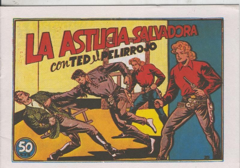 Ted el pelirrojo facsimil numero 25: La astucia salvadora