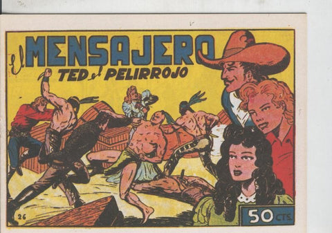 Ted el pelirrojo facsimil numero 26: El mensajero
