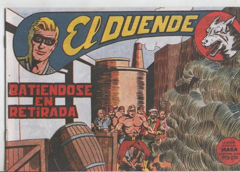 El Duende, facsimil numero 24: Batiendose en retirada