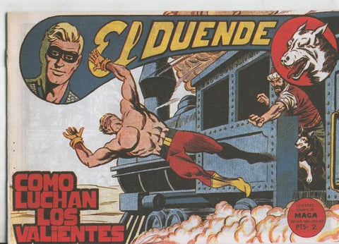 El Duende, facsimil numero 25: Como luchan los valientes