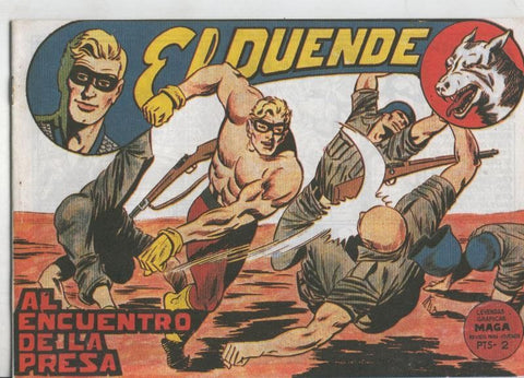 El Duende, facsimil numero 28: Al encuentro de la presa