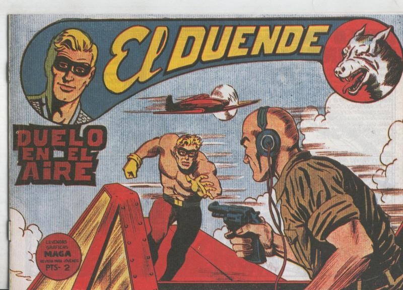 El Duende, facsimil numero 29: Duelo en el aire