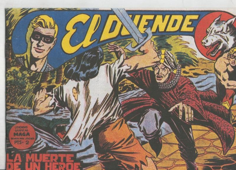 El Duende, facsimil numero 44: La muerte de un heroe