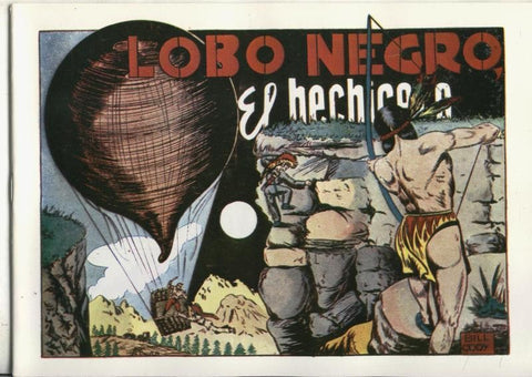 Bill Cody, facsimil numero 07: Lobo Negro el hechicero