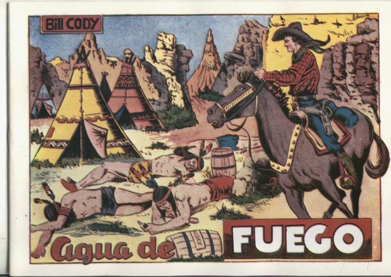 Bill Cody, facsimil numero 09: Agua de fuego