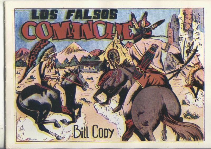 Bill Cody, facsimil numero 11: Los falsos comanches