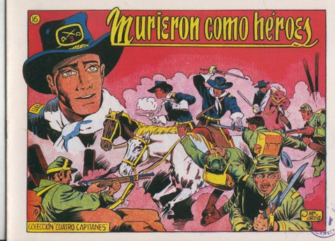 Cuatro Capitanes, facsimil numero 16: Murieron como heroes