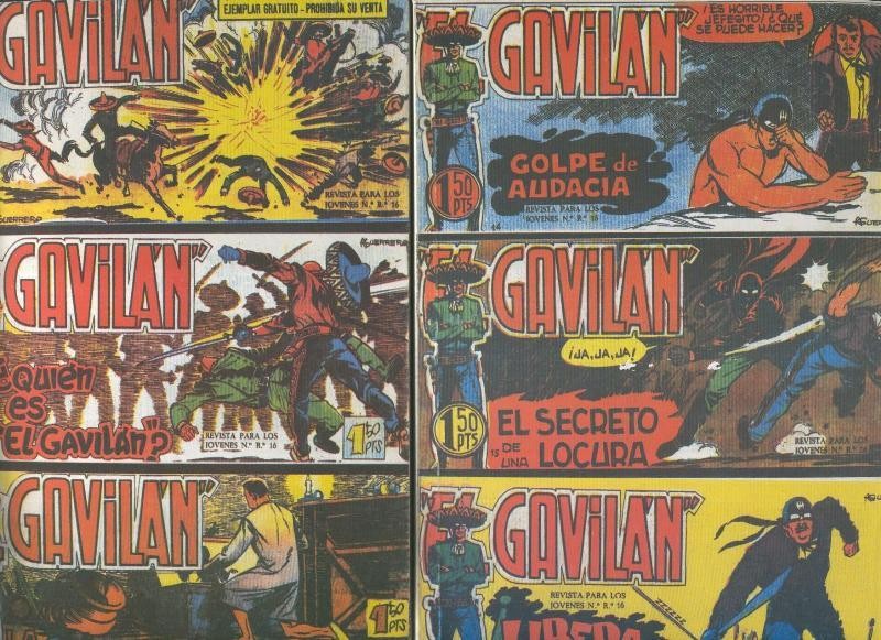 El Gavilan , coleccion facsimil en tomo