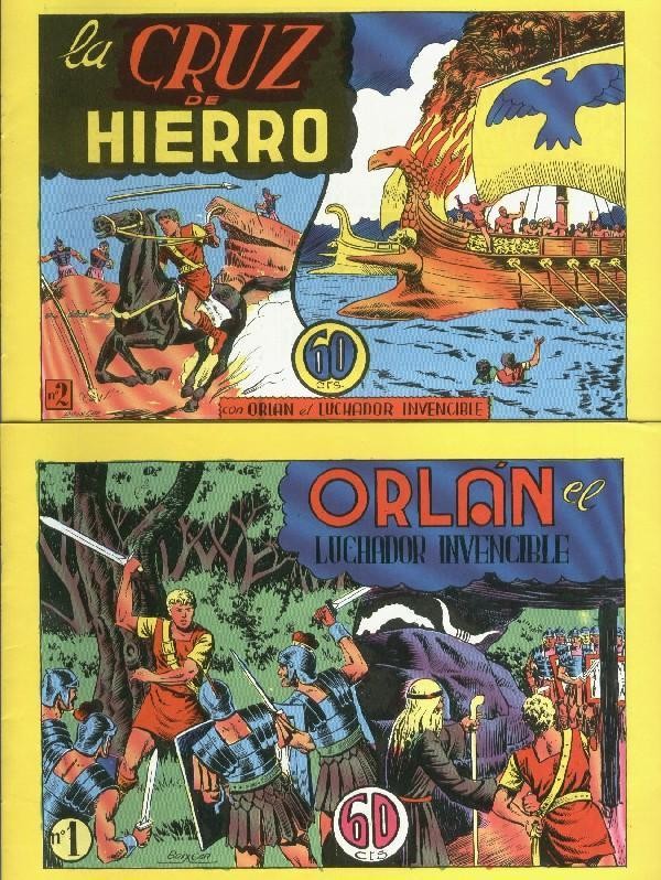 Orlan el luchador invencible,  coleccion facsimil