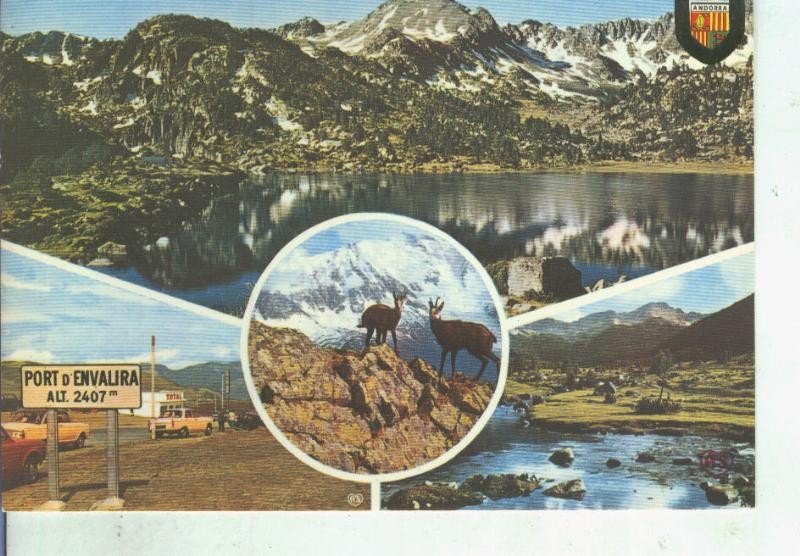 Postal 014122: Vistas varias de Andorra