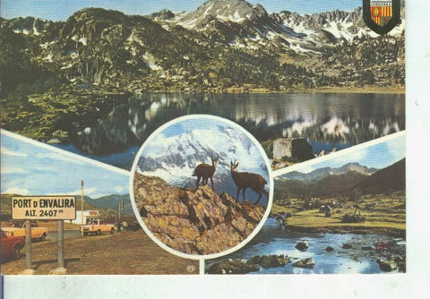Postal 014122: Vistas varias de Andorra