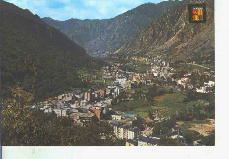 Postal 014125: Andorra la Vella y Les Escaldes