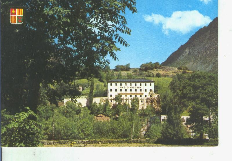 Postal 014127: Emisora Radio Andorra en Andorra 