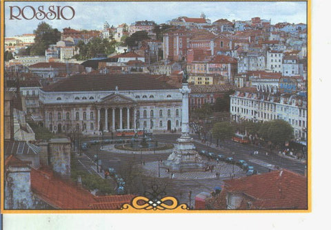 Postal 014129: Rossio, Lisboa, Portugal