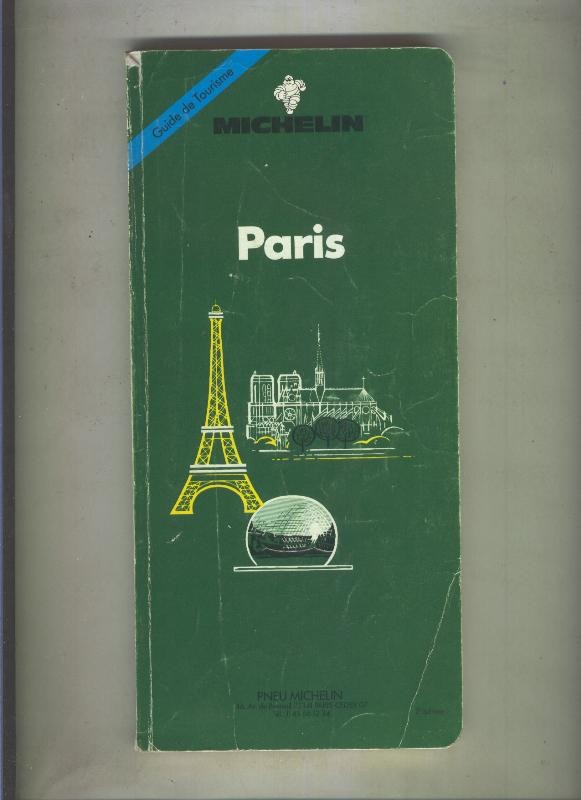 Guia Michelin 1991: Paris