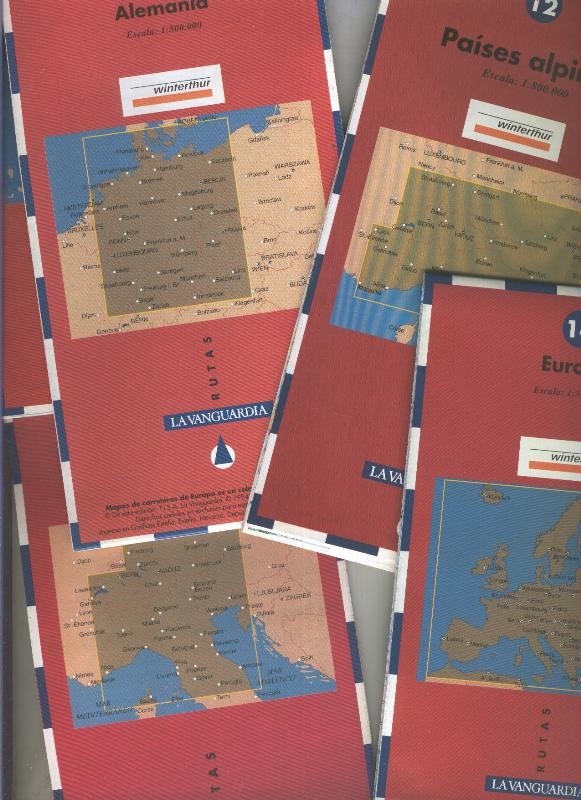 Mapas de carreteras Europa