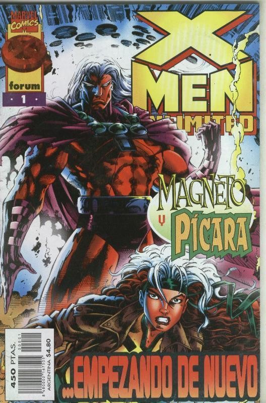 X Men Unlimited numero 01: Magneto y Picara