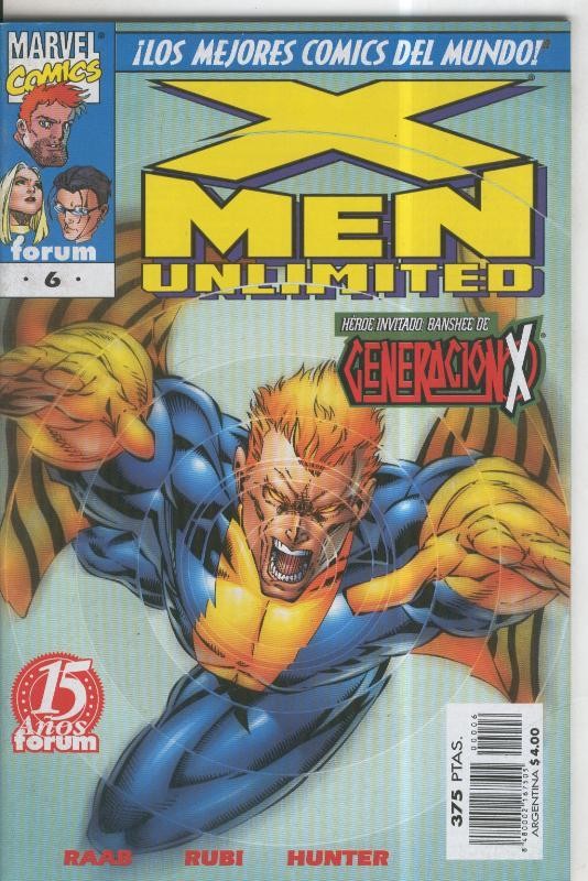 X Men Unlimited numero 06: Generacion X