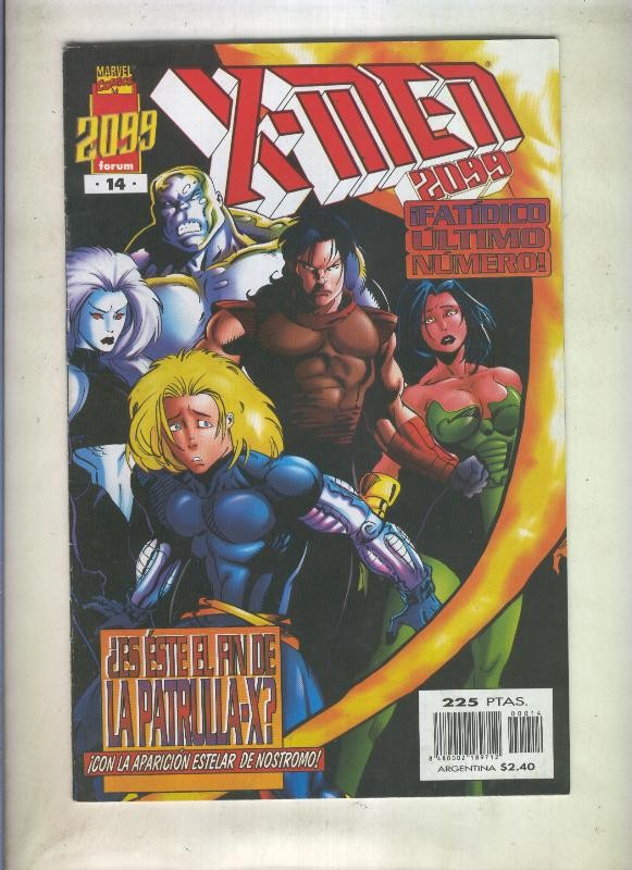 X men 2099 volumen 2 numero 14 (fin de esta serie)