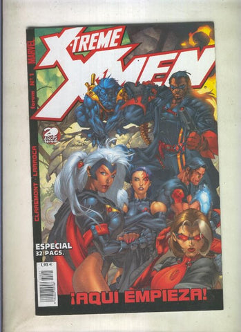 X Treme-X Men numero 01