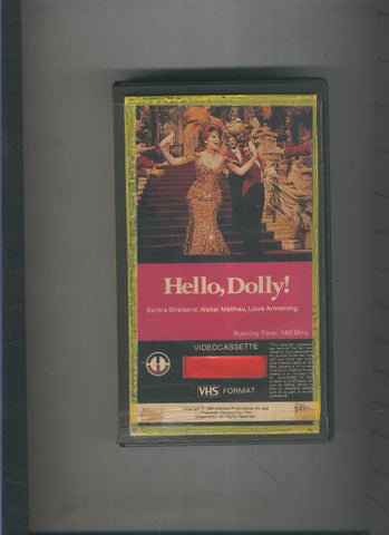 Video VHS: Hello, Dolly (Barbra Streisand-Walter Matheu)