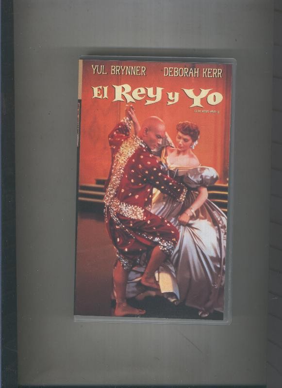 Video VHS: El Rey y yo (Yul Brynner-Deborah Kerr)