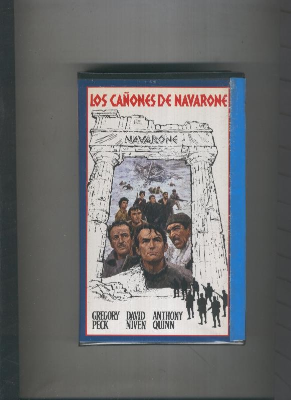 Video VHS: Los cañones de Navarone (Gregory Peck-David Niven-Anthony Quinn)