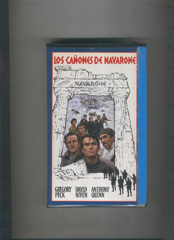 Video VHS: Los cañones de Navarone (Gregory Peck-David Niven-Anthony Quinn)