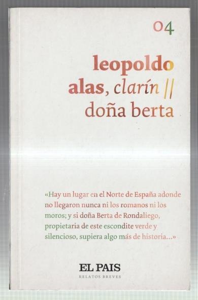 Relatos Breves numero 04: Doña Berta