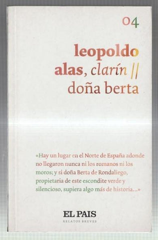 Relatos Breves numero 04: Doña Berta