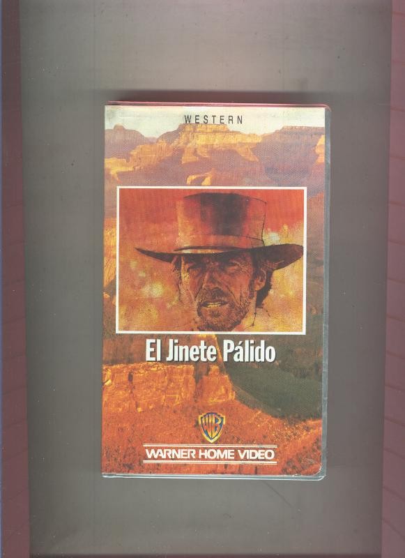 Video VHS: El jinete palido (Clint Eastwood)