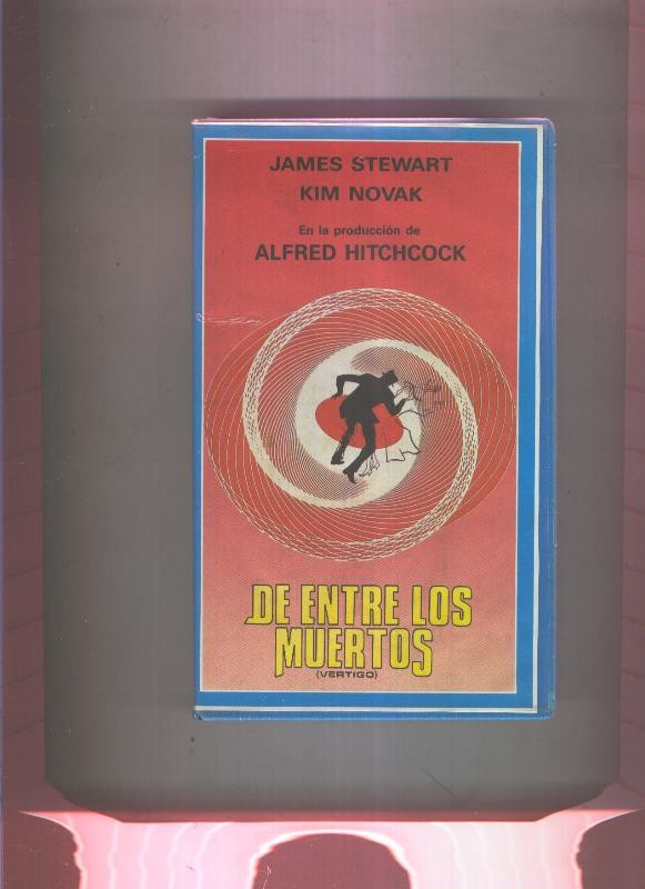 Video VHS: De entre los muertos (James Stewart-Kim Novak)