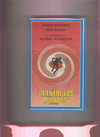 Video VHS: De entre los muertos (James Stewart-Kim Novak)