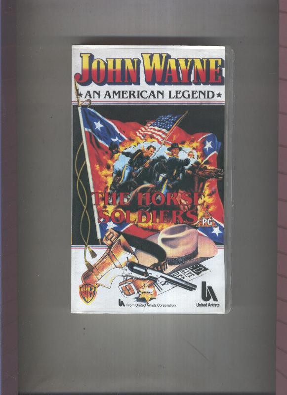 Video VHS: John Wayne An American Legend: The Horse Soldiers