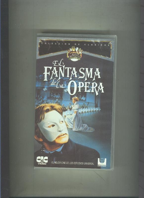 Video VHS: Coleccion de Clasicos: El fantasma de la opera (Nelson Eddy)