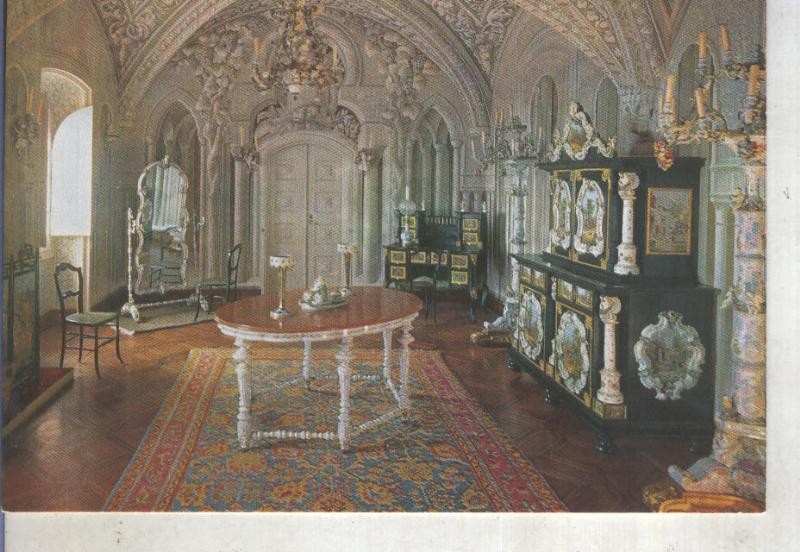 Postal 014145: Sala de Saxe en el Palacio Nacional de Sintra, Portugal
