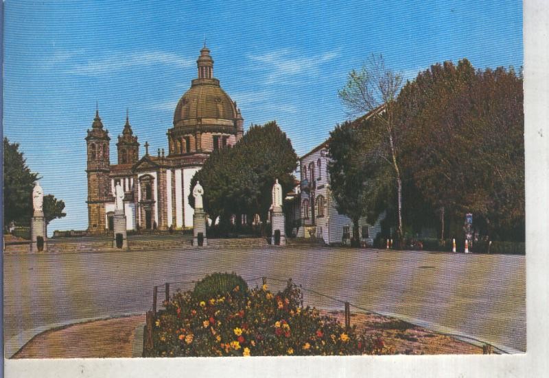 Postal 014152: Iglesia de Samiero en Braga, Portugal