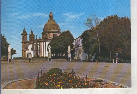 Postal 014152: Iglesia de Samiero en Braga, Portugal