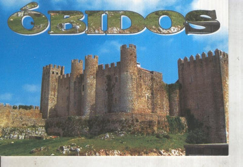 Postal 014155: Castillo de Obidos, Portugal
